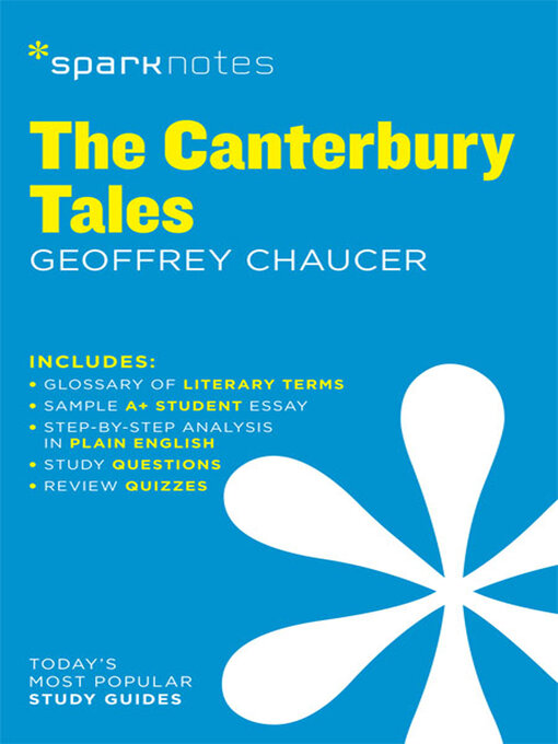 Title details for The Canterbury Tales by SparkNotes - Available